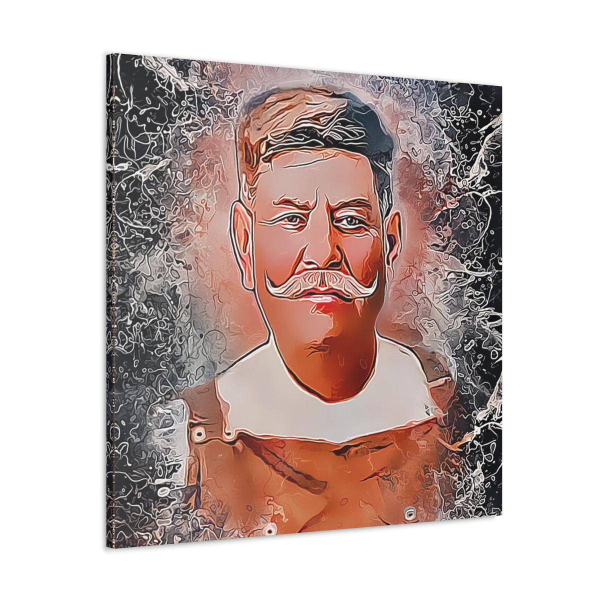 Restored Pics - Whimsical Abstract - Square Canvas