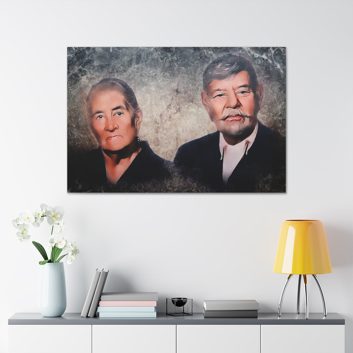Restored Pics - Gradient- Horizontal Canvas