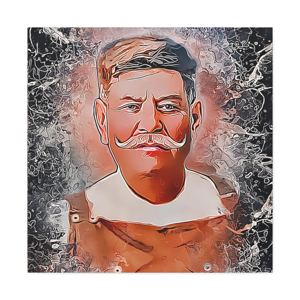 Restored Pics - Whimsical Abstract - Square Canvas