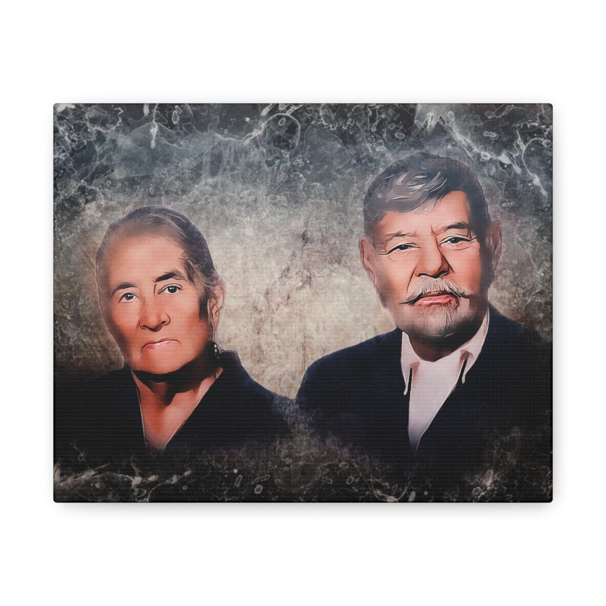 Restored Pics - Gradient- Horizontal Canvas