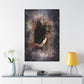 Pet Pics -Gradient Abstract - Vertical Canvas