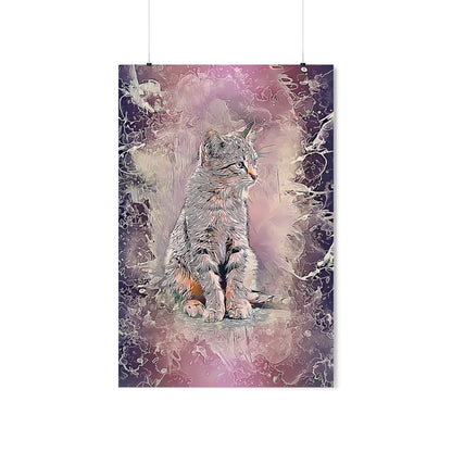 Pet Pics -Whimsical Abstract- Vertical Posters
