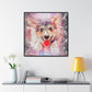Pet Pics -Whimsical Abstract - Square Framed Canvas